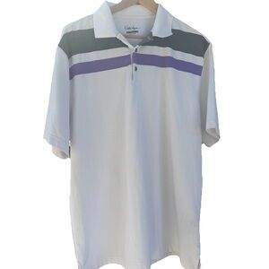 WALTER HAGEN Men’s Polo HYDRO-DRI Golf Shirt Size Large